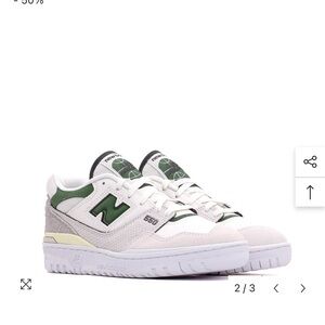 New Balance 550 White Green 550s
